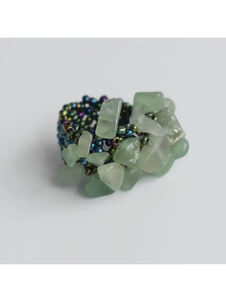 L Mosch, Lucky Ring (Grn Aventurin)